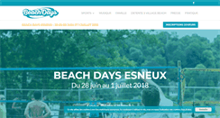 Desktop Screenshot of beachdays.net