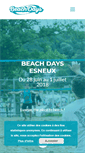 Mobile Screenshot of beachdays.net